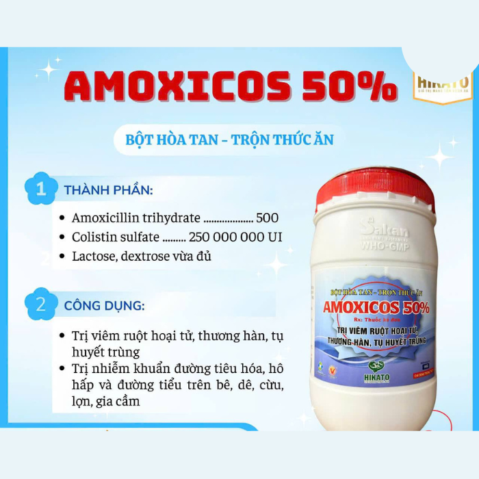 AMOXICOS 50%